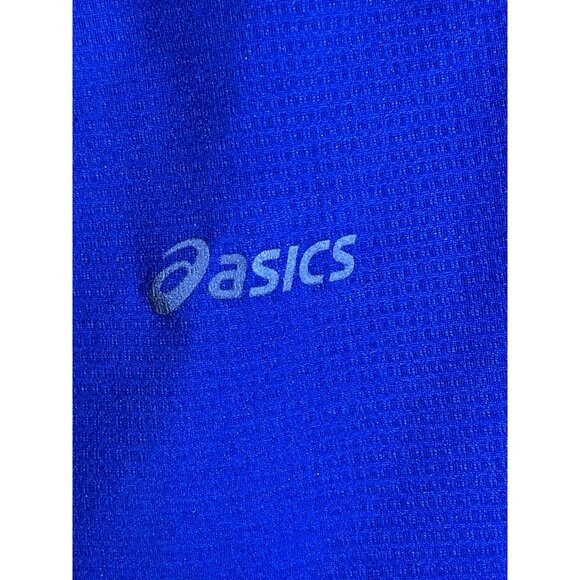 Asics Dri-Fit workout shirt - Bright Blue - Size Medium - Picture 4 of 4